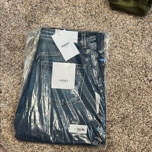 Vervet Blue high rise flare jeans